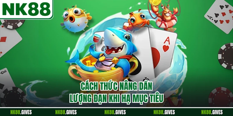Cách thức nâng dần lượng đạn khi hạ mục tiêu