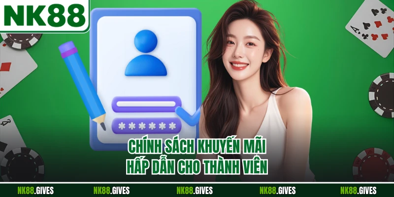 Chính sách khuyến mãi hấp dẫn cho thành viên