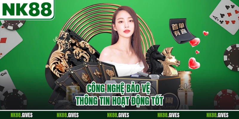 Công nghệ bảo vệ thông tin hoạt động tốt