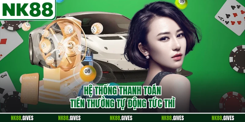 Hệ thống thanh toán tiền thưởng tự động tức thì